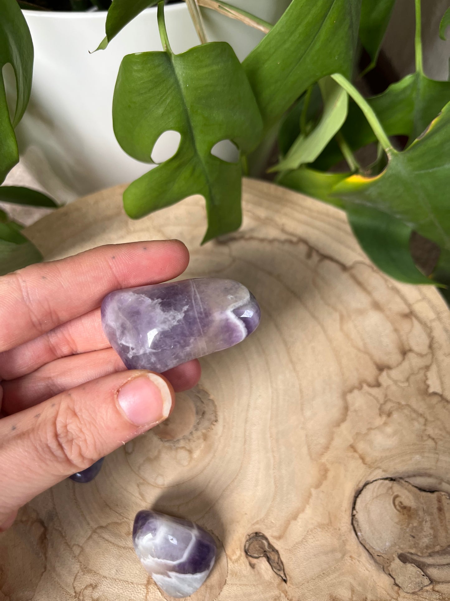 Amethyst Trommelsteine