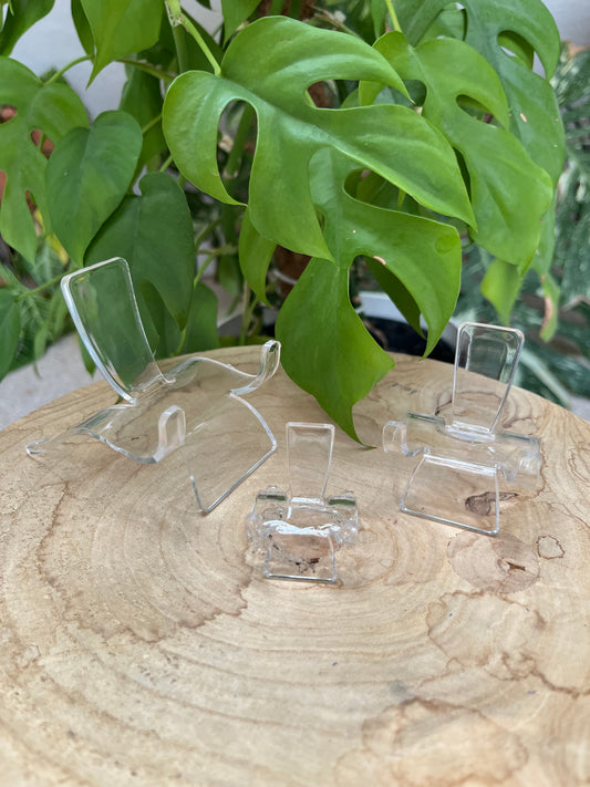 Plexiglas Ständer für Edelstein Herzen & Scheiben – Kristall Präsentationshalter