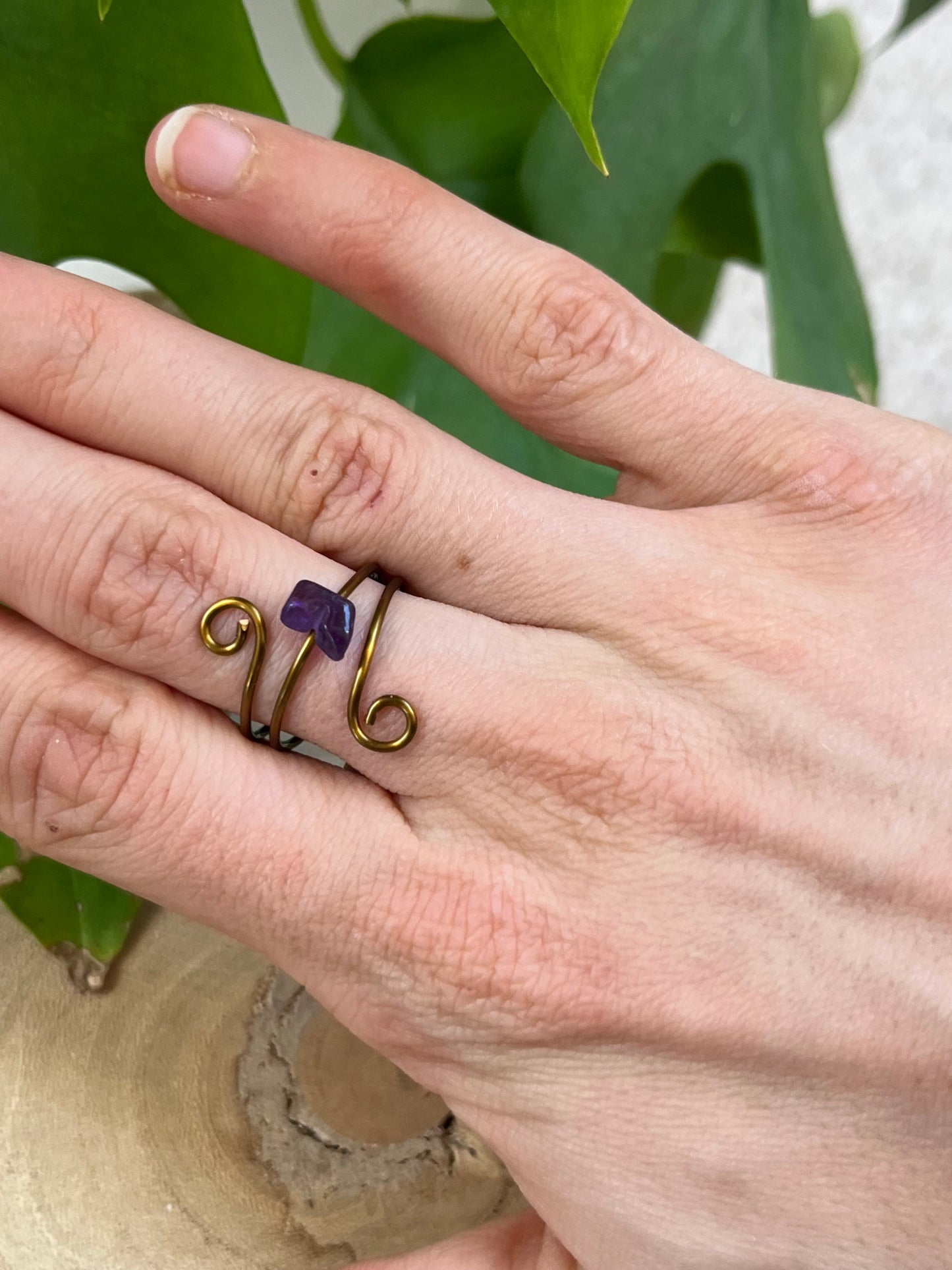 Amethyst Feen Ring