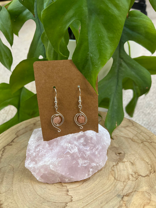 Mondstein Feen Ohrringe