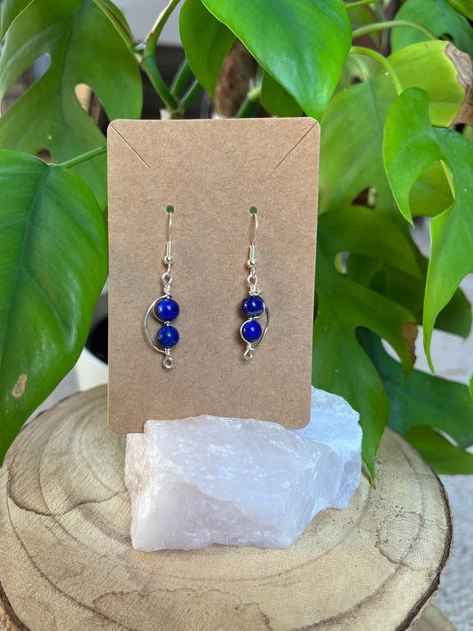 Lapislazuli Feen Ohrringe