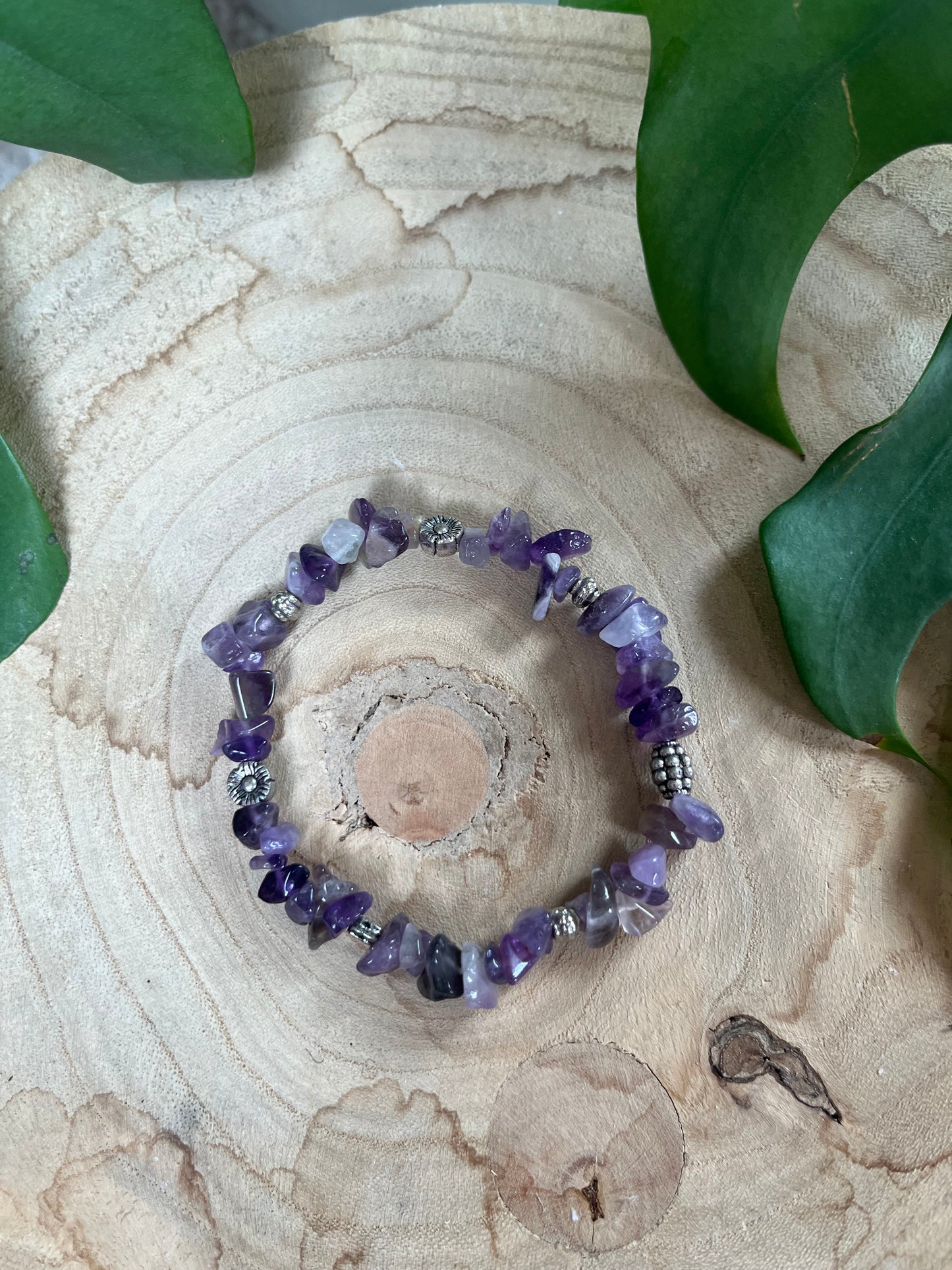 Amethyst Splitter Armband