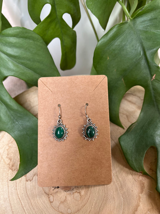 Malachit Ohrringe