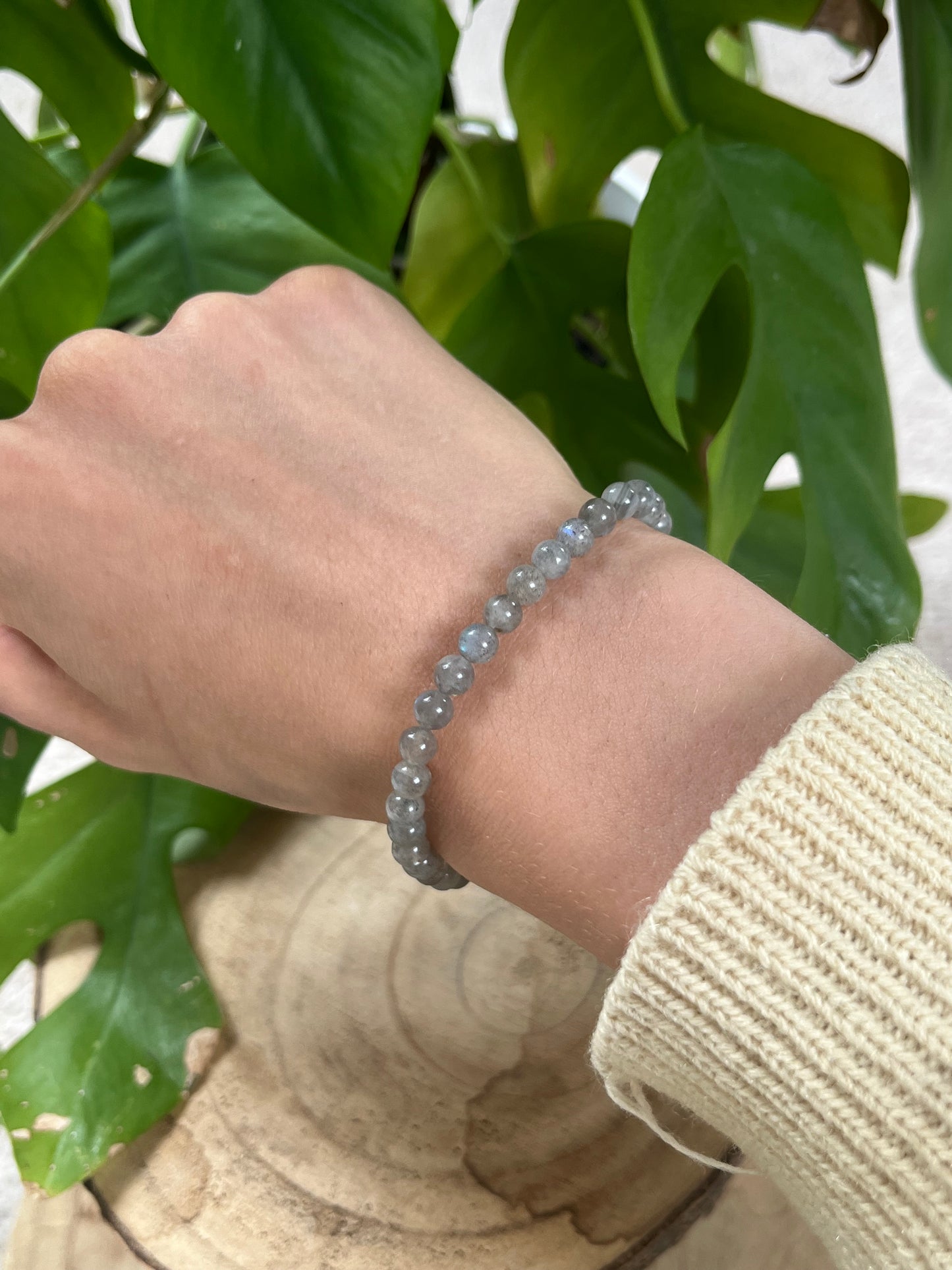 Labradorit Kugel Armband