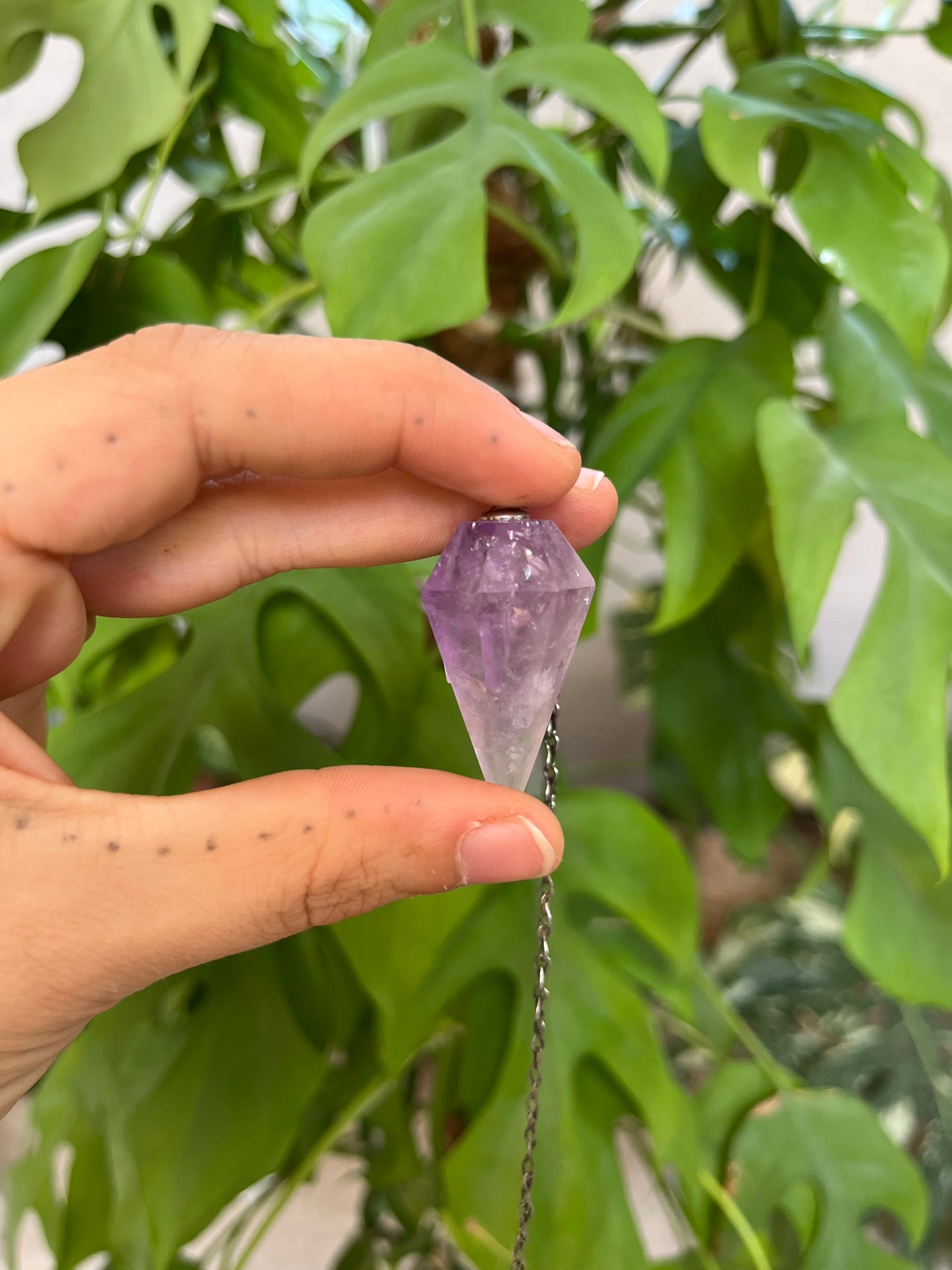Amethyst Pendel – Edelstein für Intuition & Spiritualität