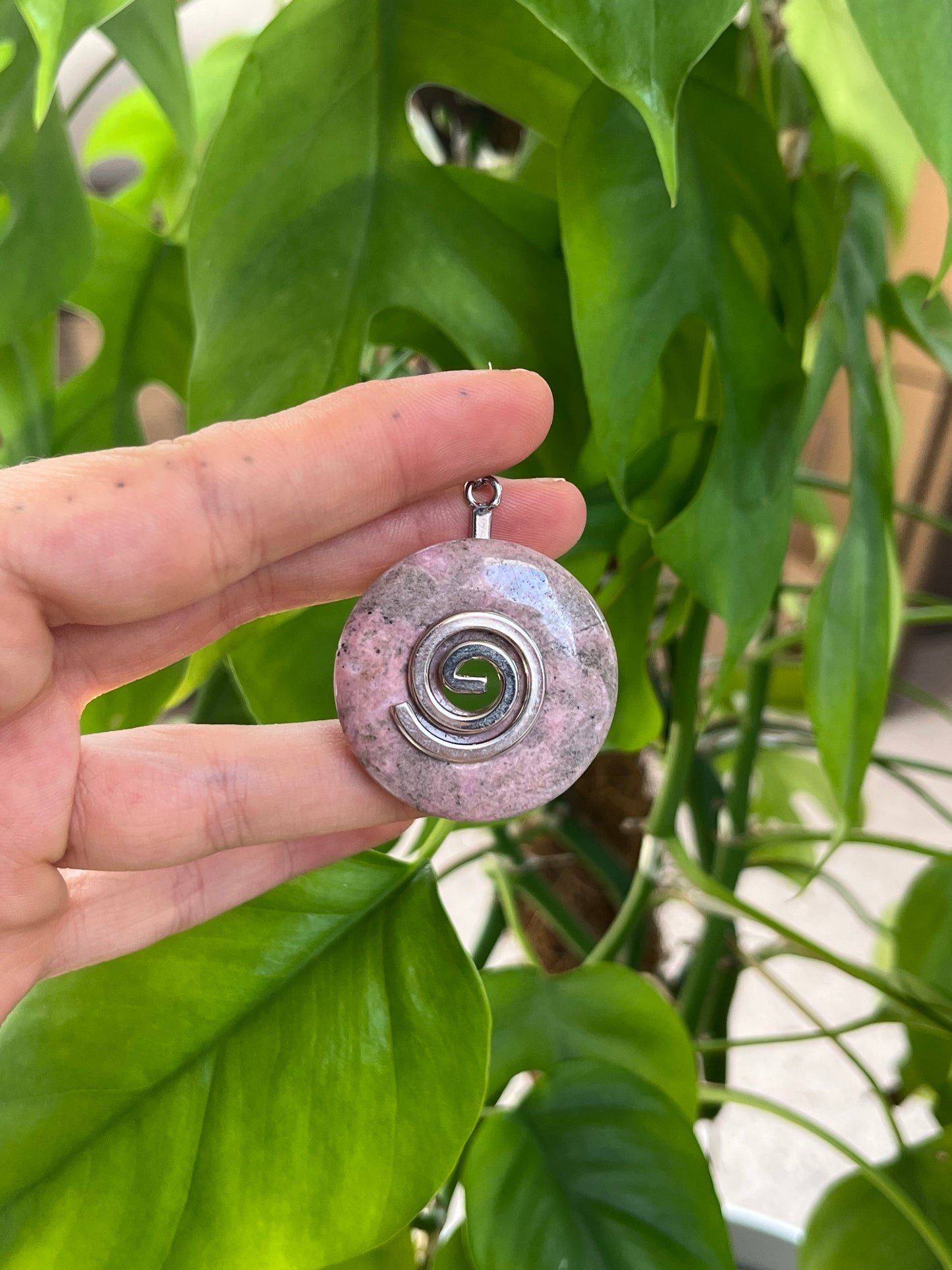 Rhodonit Donut 3,5cm