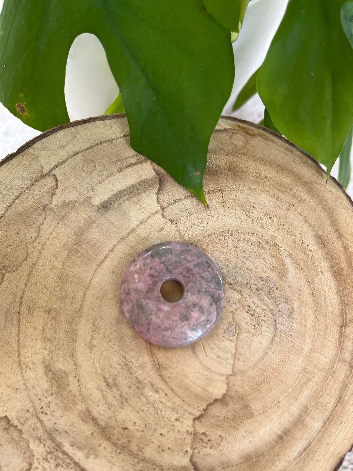 Rhodonit Donut 3,5cm