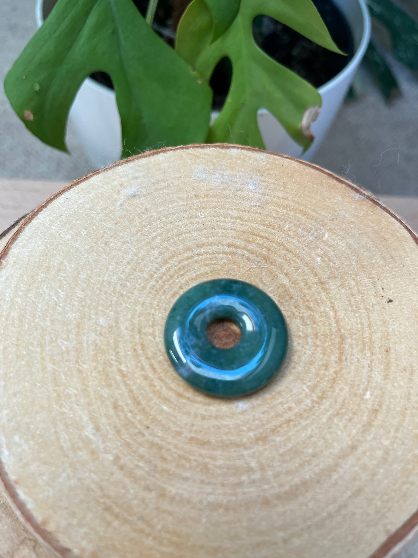 Heliotrop Donut 3 cm – Erdung & Vitalität