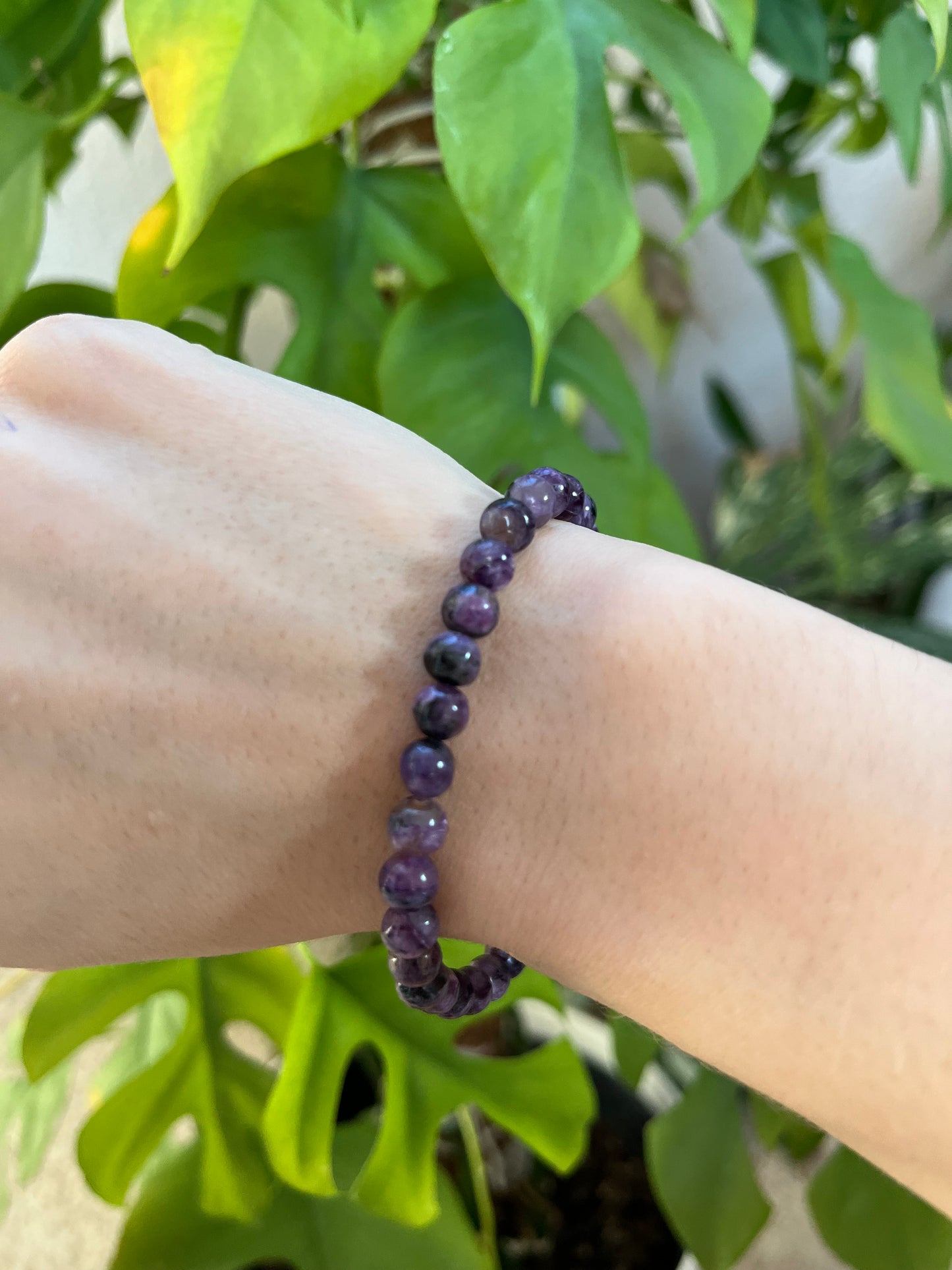 Charoit Kugel Armband 6 mm A Qualität