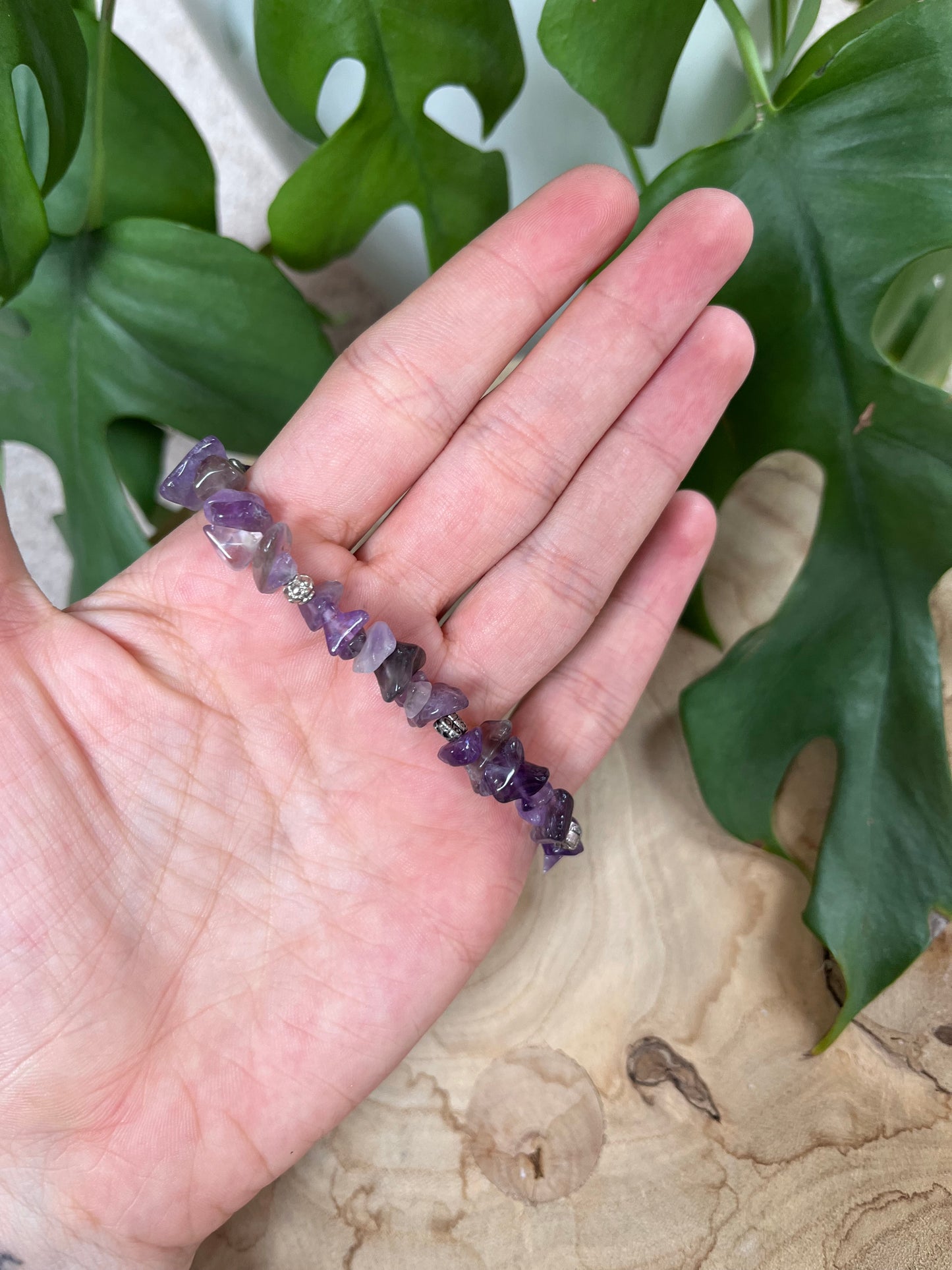 Amethyst Splitter Armband