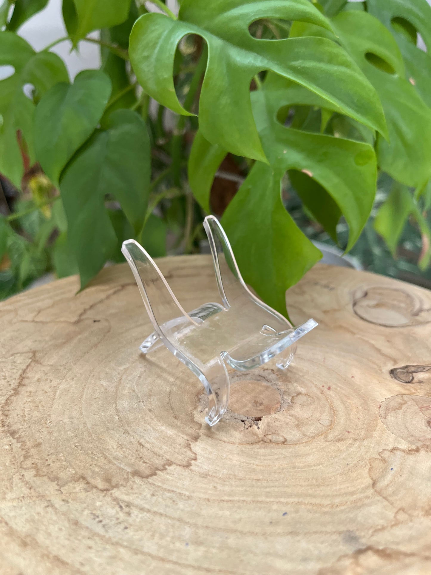 Plexiglas Ständer für Edelstein Herzen & Scheiben – Kristall Präsentationshalter