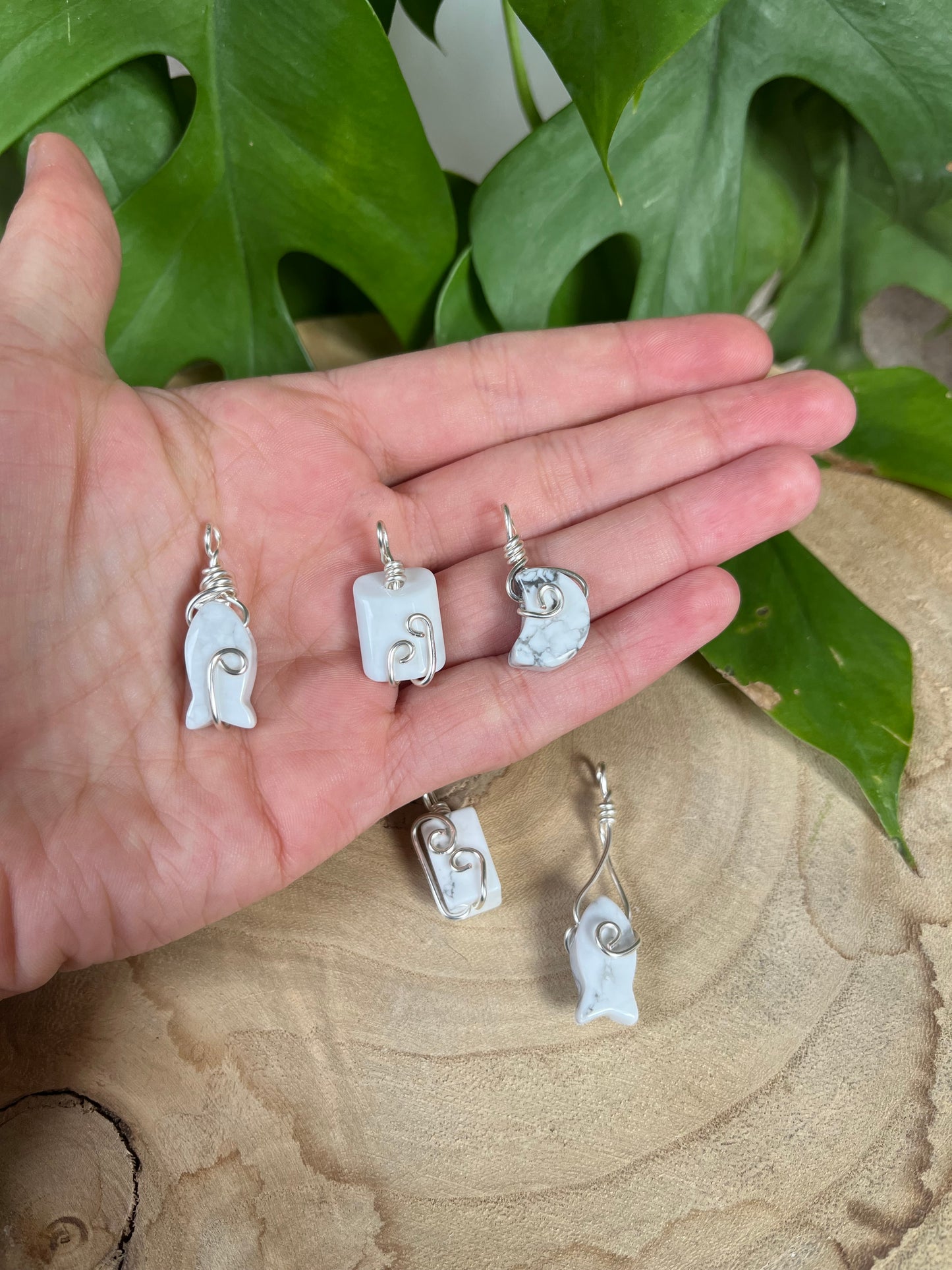 Magnesit Unikat Anhänger