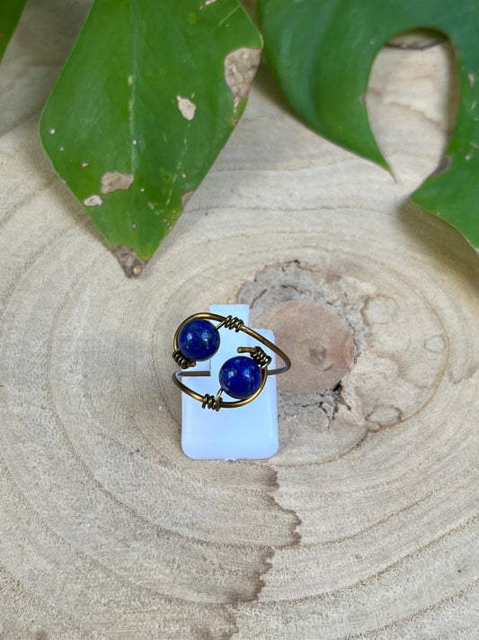 Lapislazuli Feen Ring
