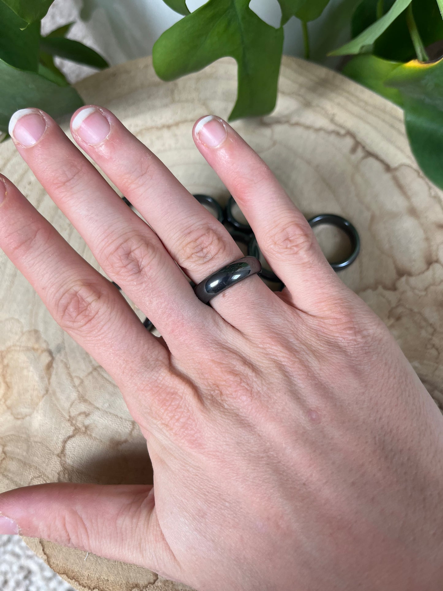 Hämatit Ring