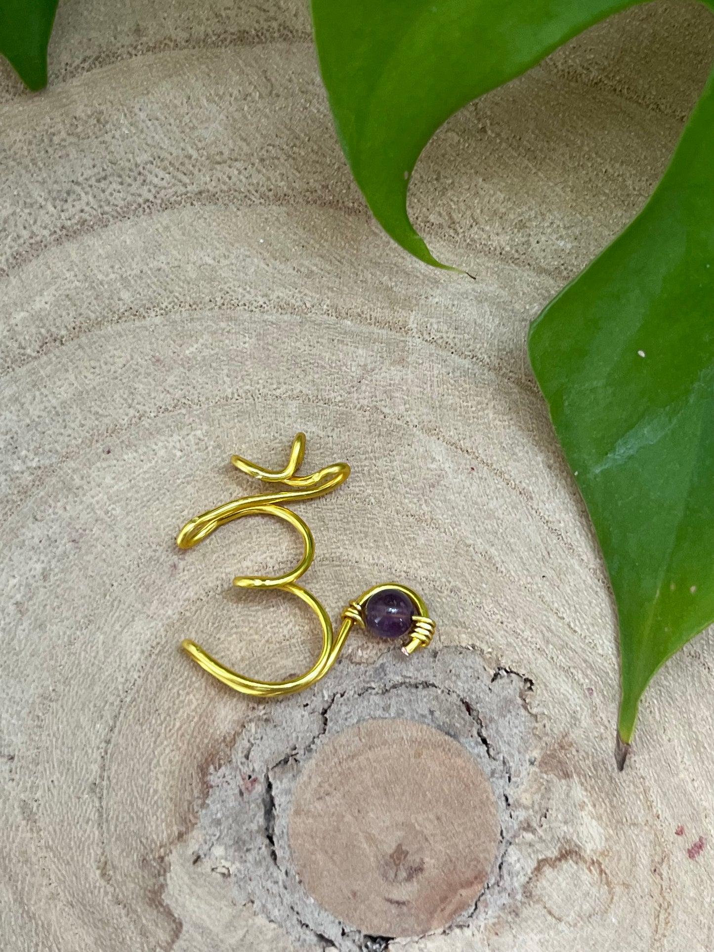 Kronenchakra Kette – Anhänger in 925 Silber oder goldfarbenem Draht