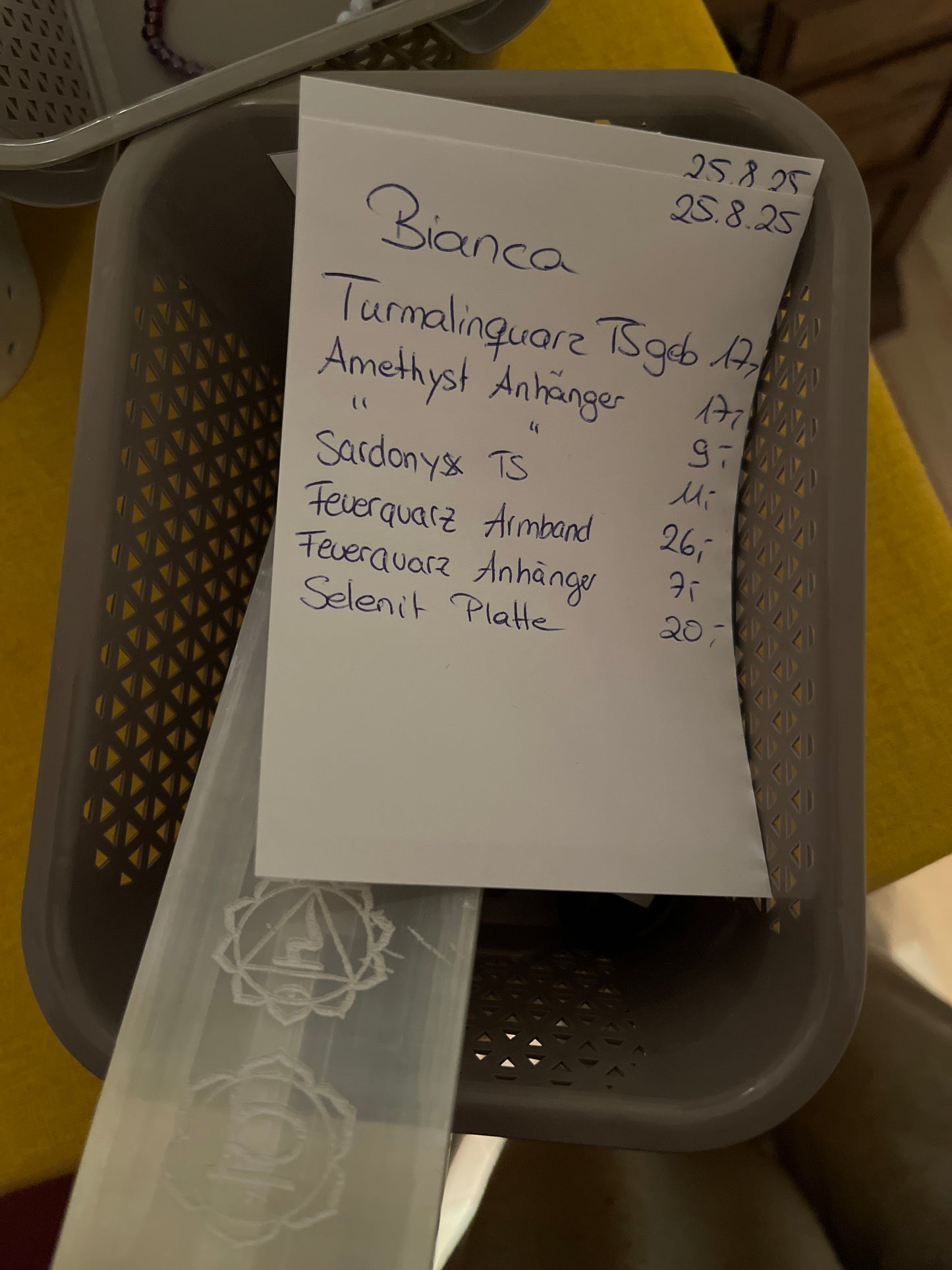 Bianca Live Sale 25.08