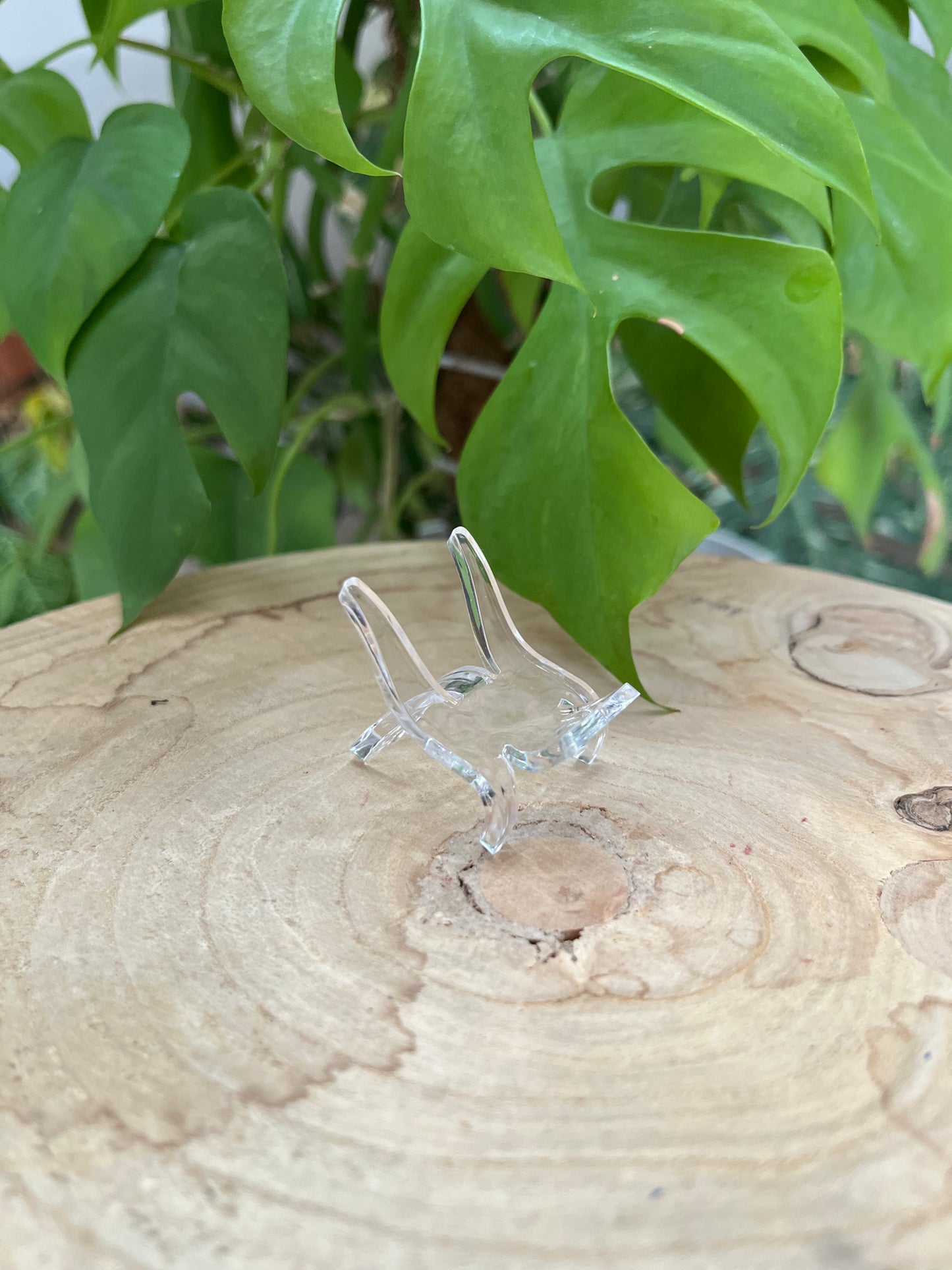 Plexiglas Ständer für Edelstein Herzen & Scheiben – Kristall Präsentationshalter