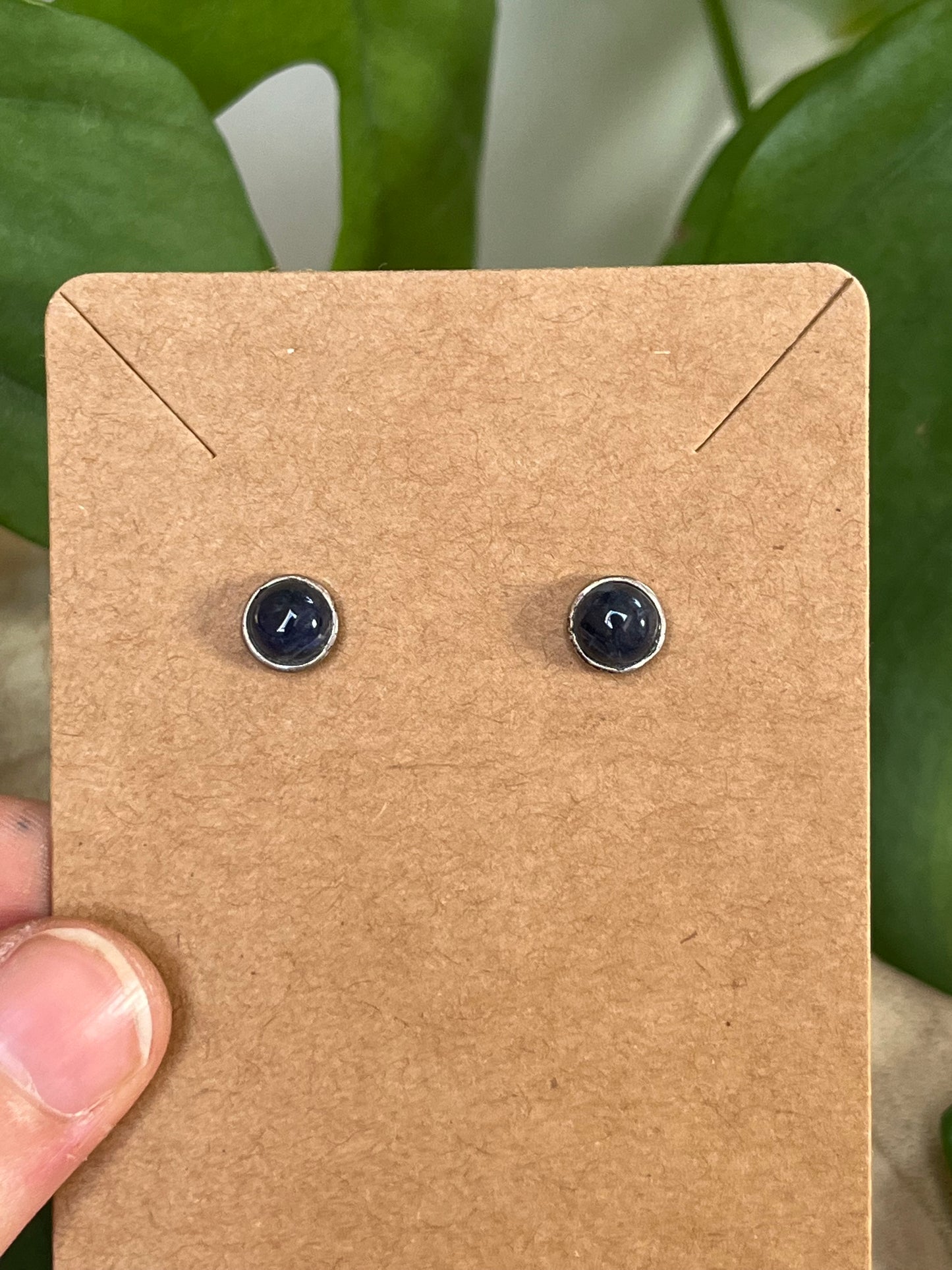 Sodalith Ohrstecker