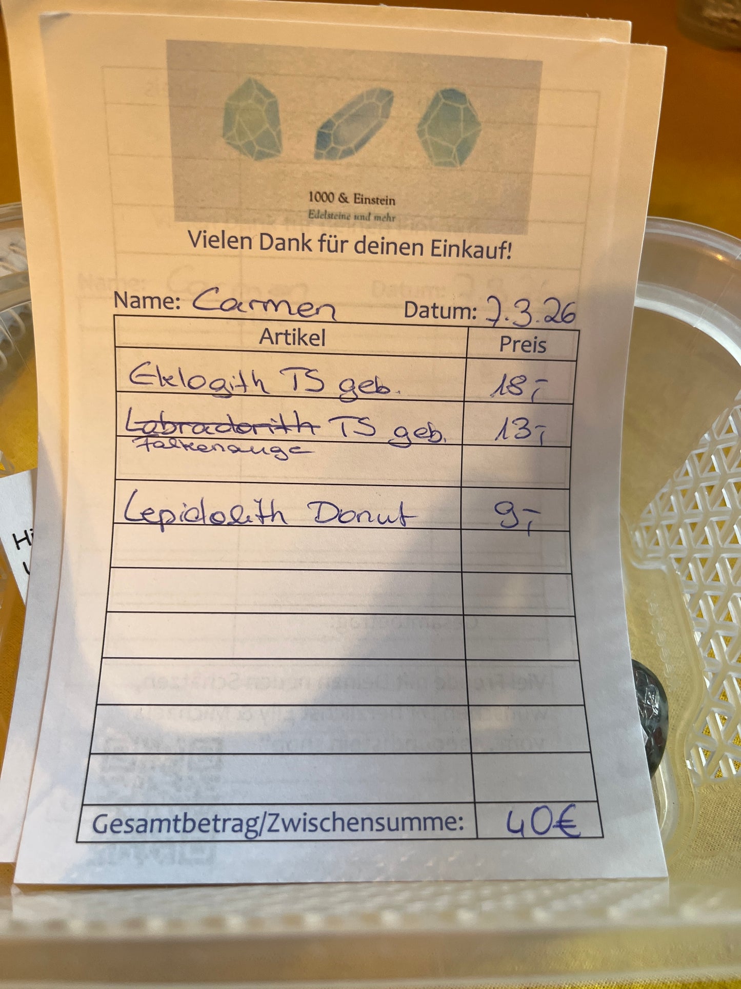 Carmen Live Sale 07.03.26