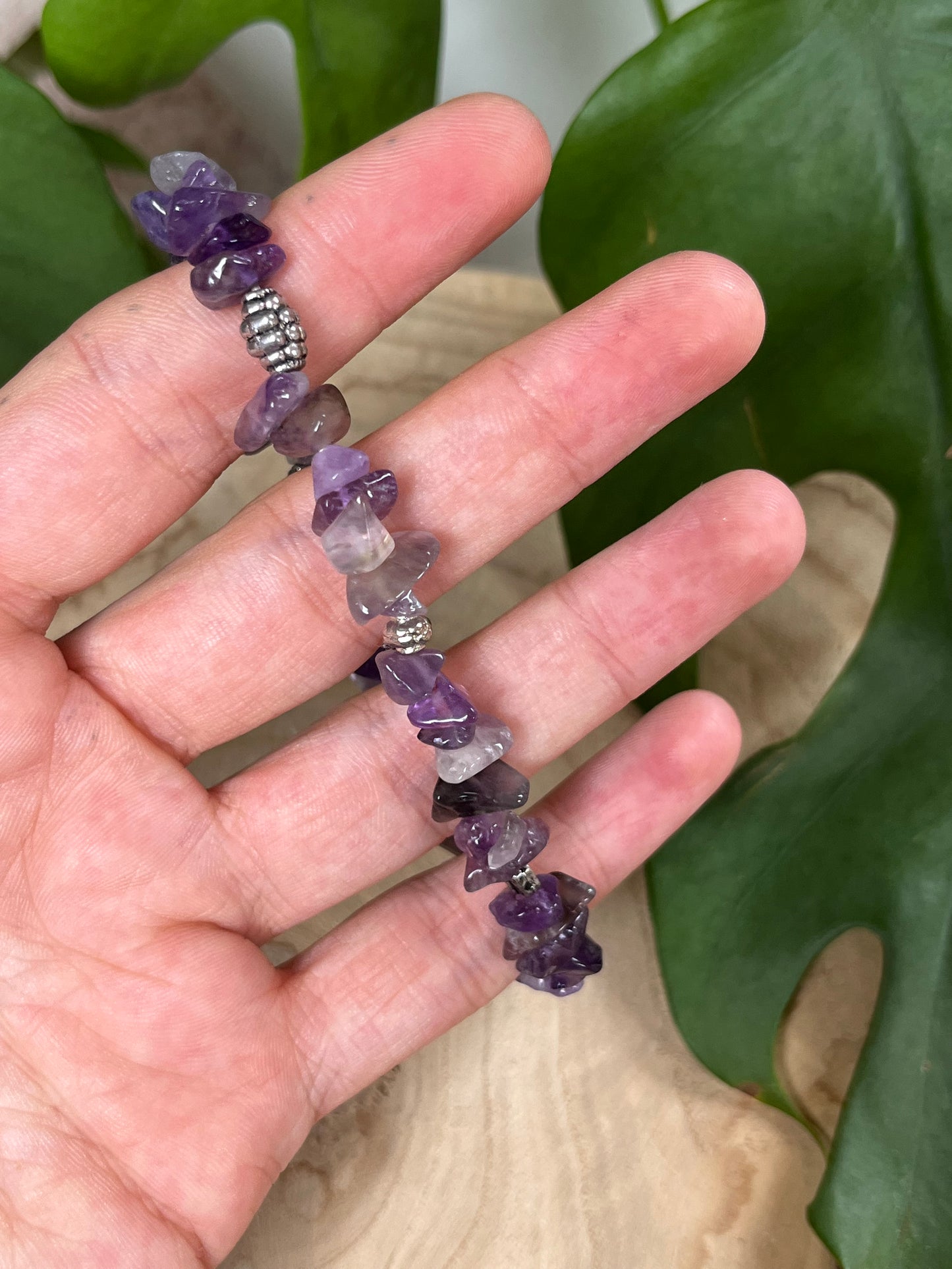 Amethyst Splitter Armband
