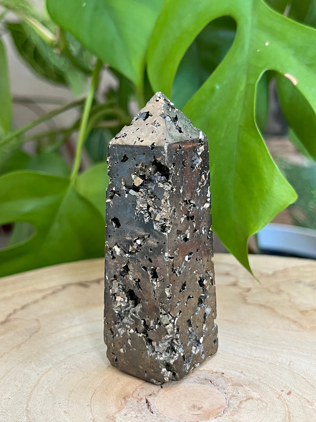 Pyrit Obelisk (Peru) – Wohlstand & energetischer Schutz