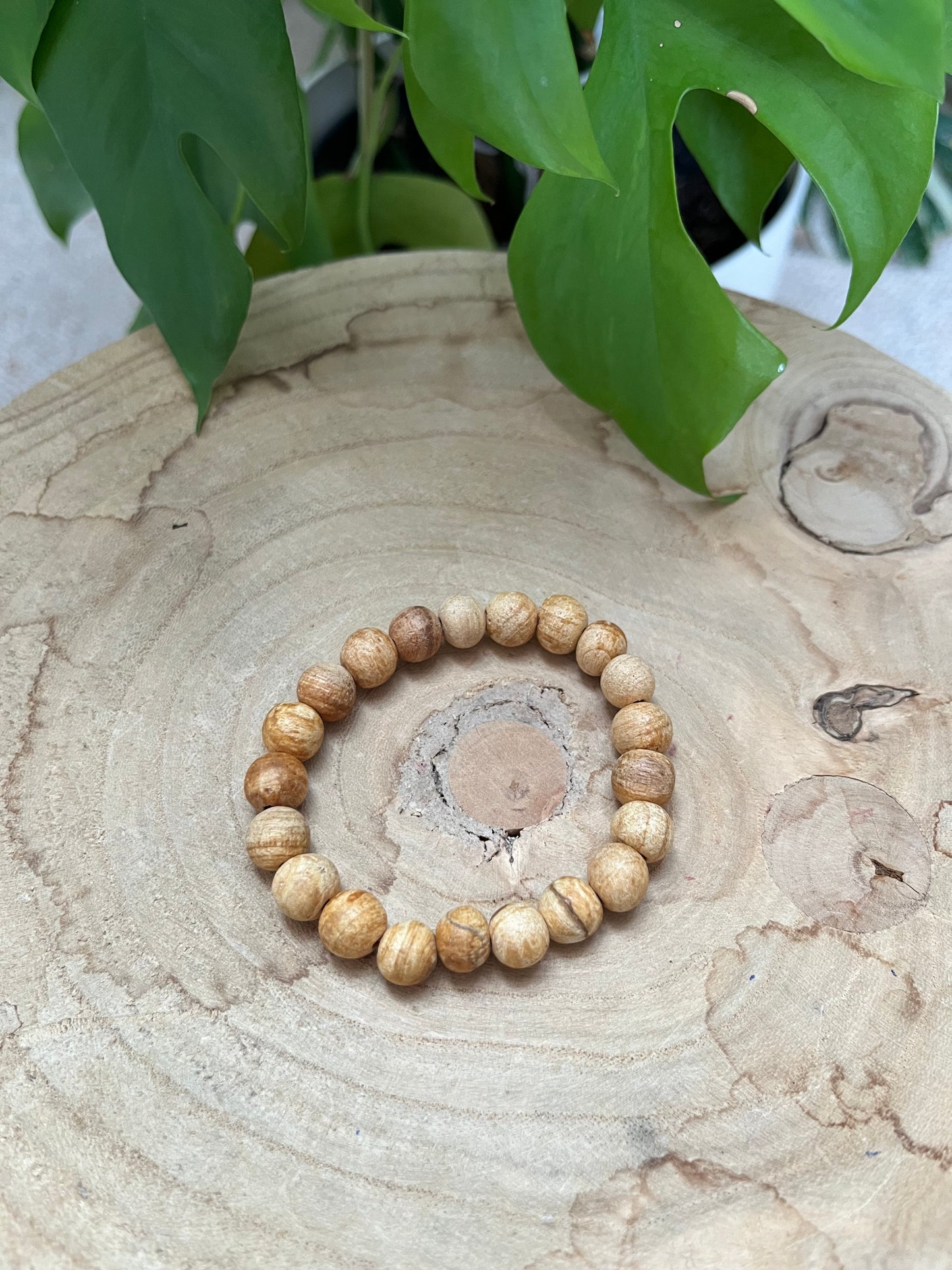 Palo Santo Kugelarmband 8 mm – Edelholz Schmuck für Reinigung &amp; Harmonie