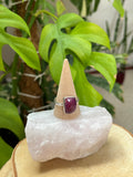 Rubin Ring 925 Silber