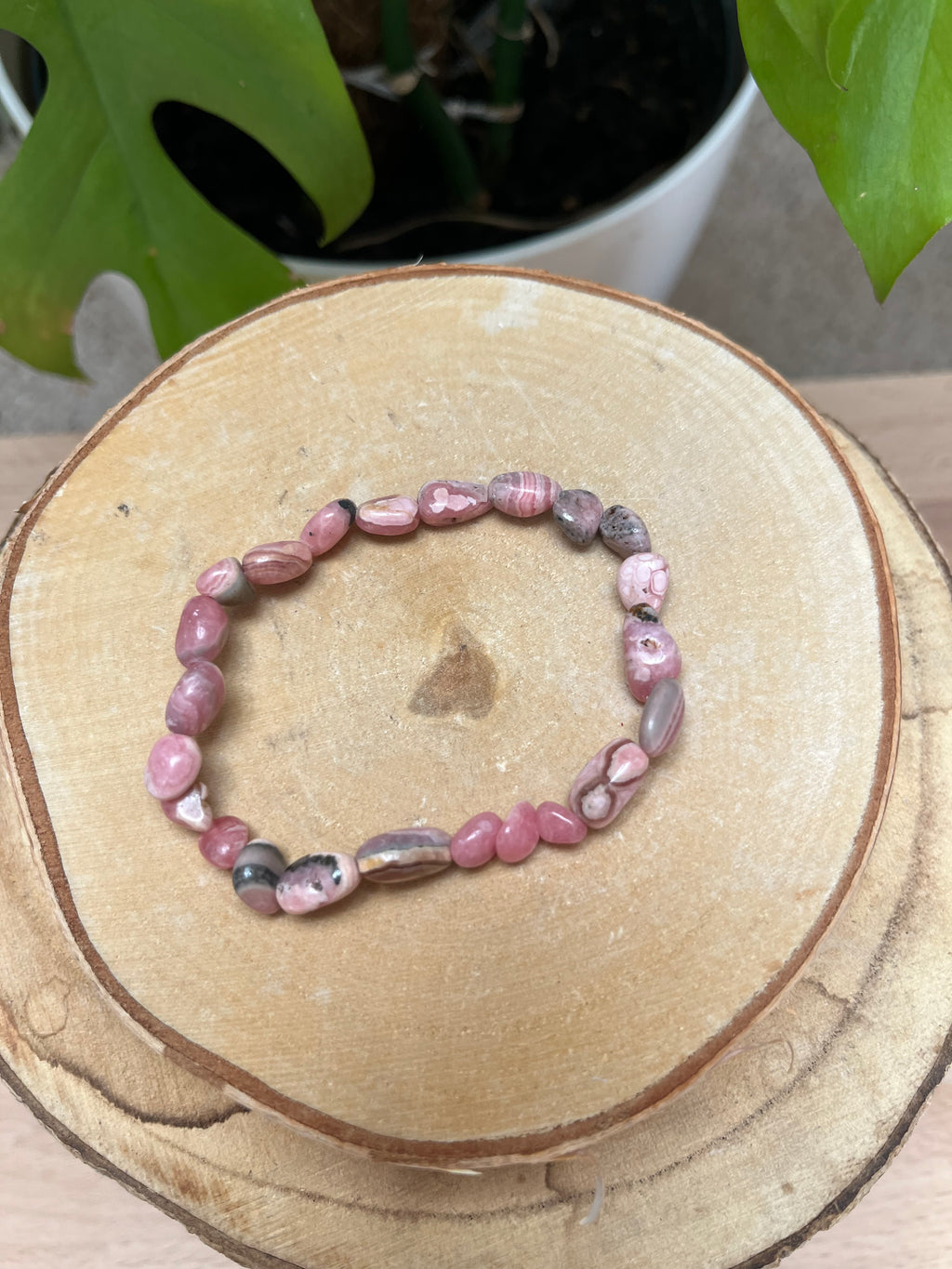 Rhodochrosit Nugget Armband