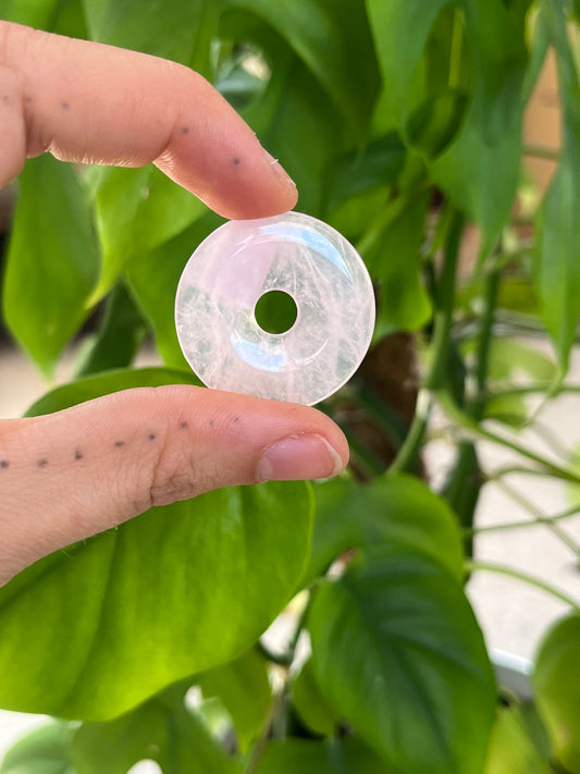 Rosenquarz Donut 3cm
