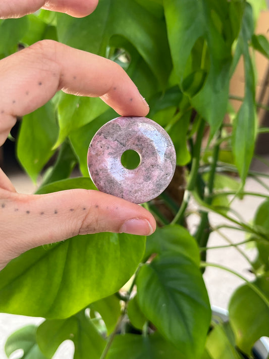 Rhodonit Donut 3,5cm