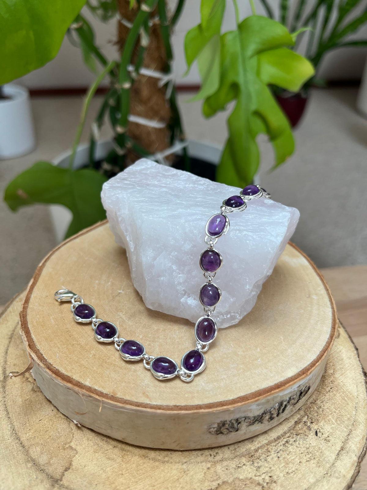 Amethyst Silber Armband