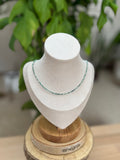 Smaragd Collier 2mm facettiert