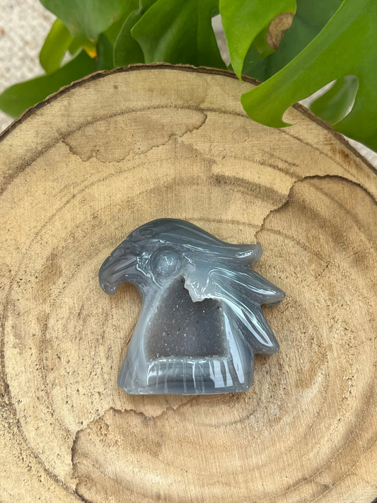Druzy Achat Adler