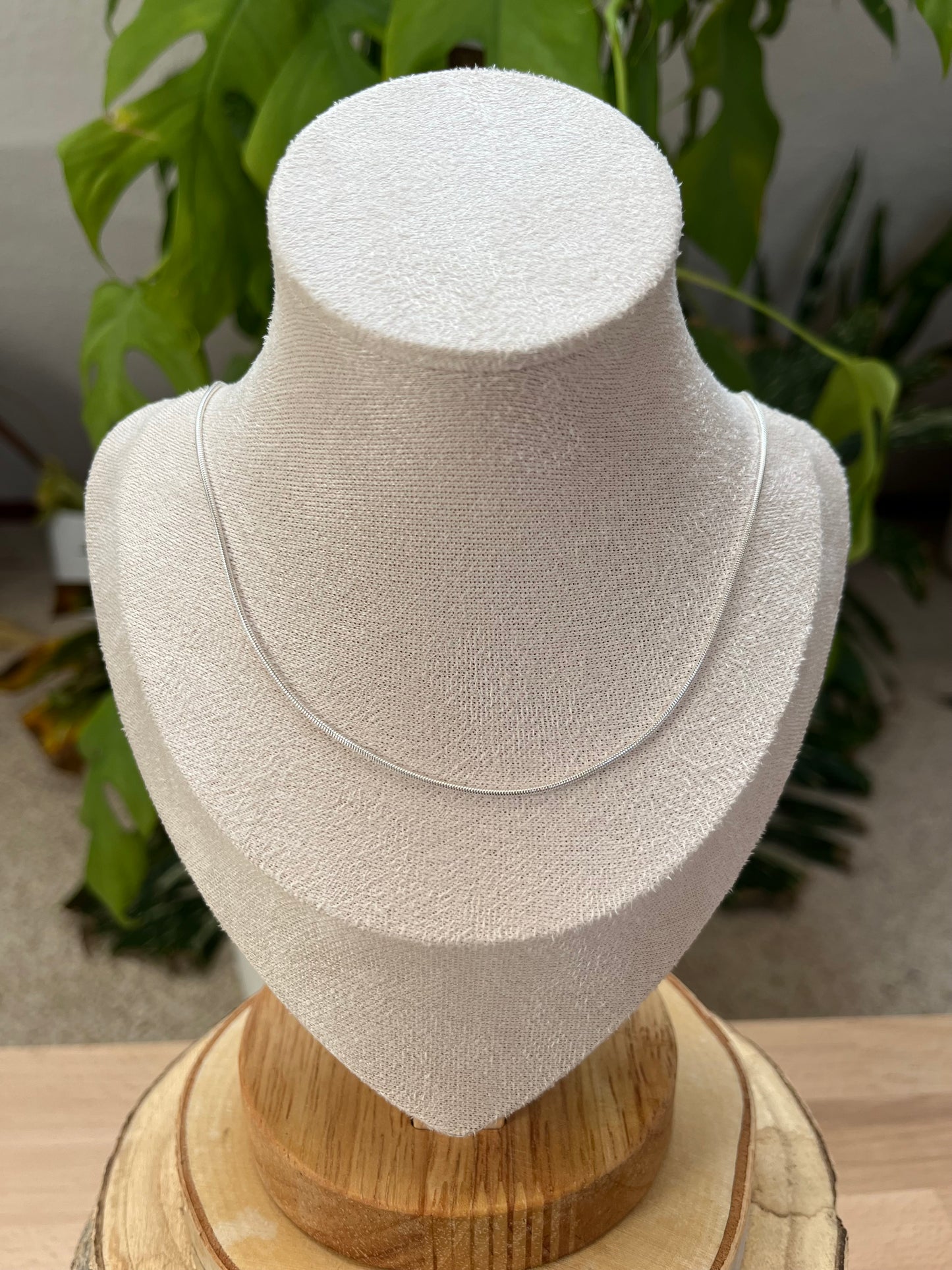 Schlangenkette 925 Silber 50 cm – 1,2 mm fein & elegant