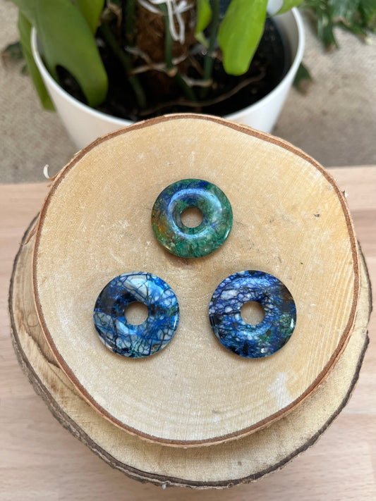 Shattuckit Donut Anhänger – Edelstein Schmuck für Intuition & Klarheit