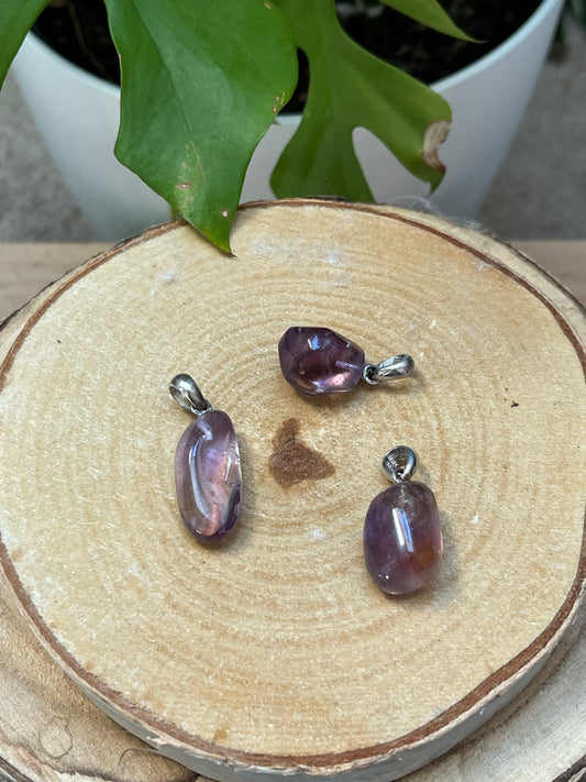 Ametrin Anhänger – Harmonie & Klarheit | 925 Sterling Silber Stiftöse