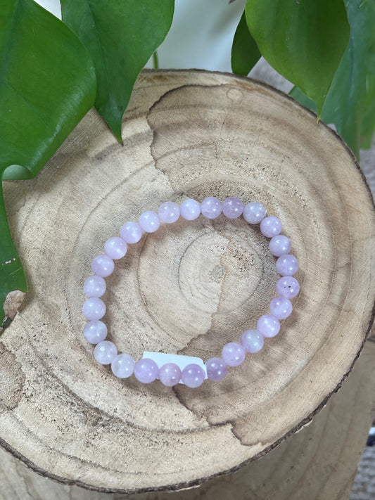 Kunzit Kugel Armband