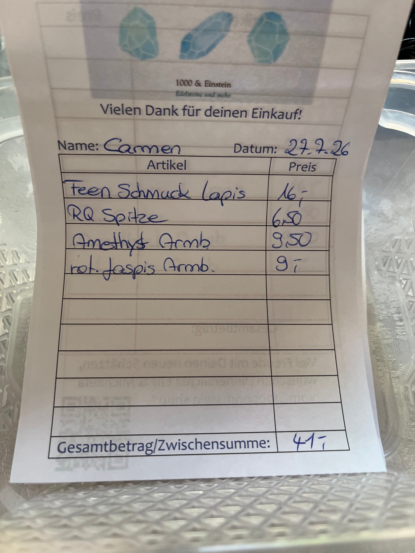 Carmen Live Sale 27.07.26