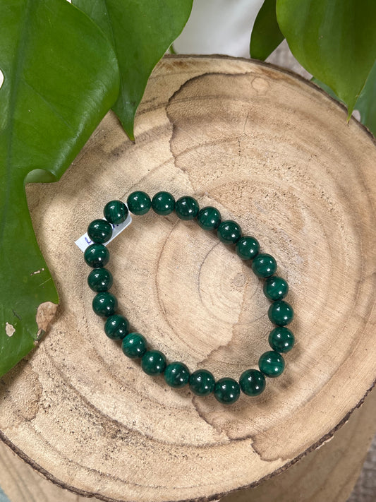 Malachit Kugelarmband – 8 mm