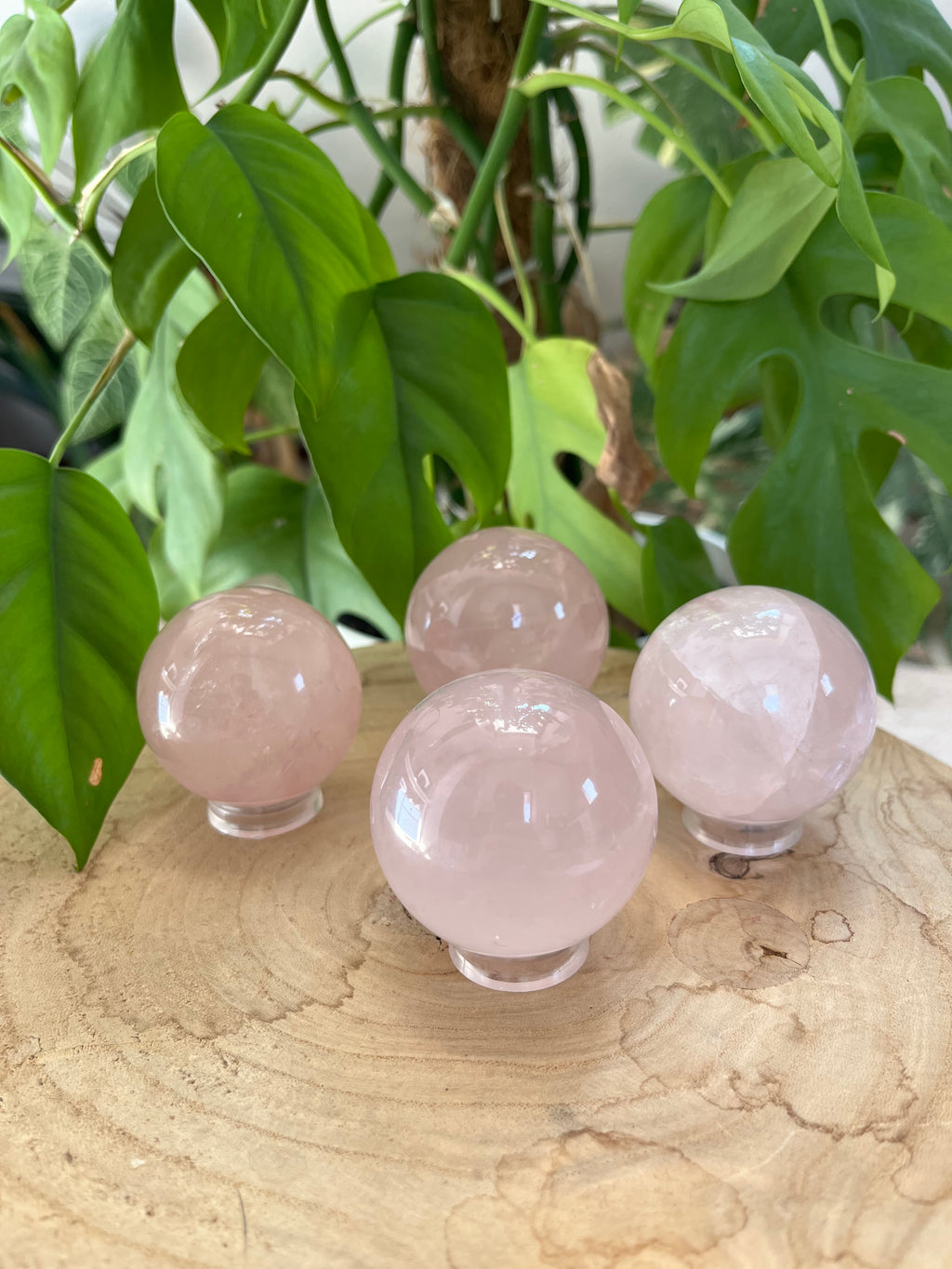 Rosenquarz Kugel 4,8 cm – Edelstein für Liebe & Harmonie