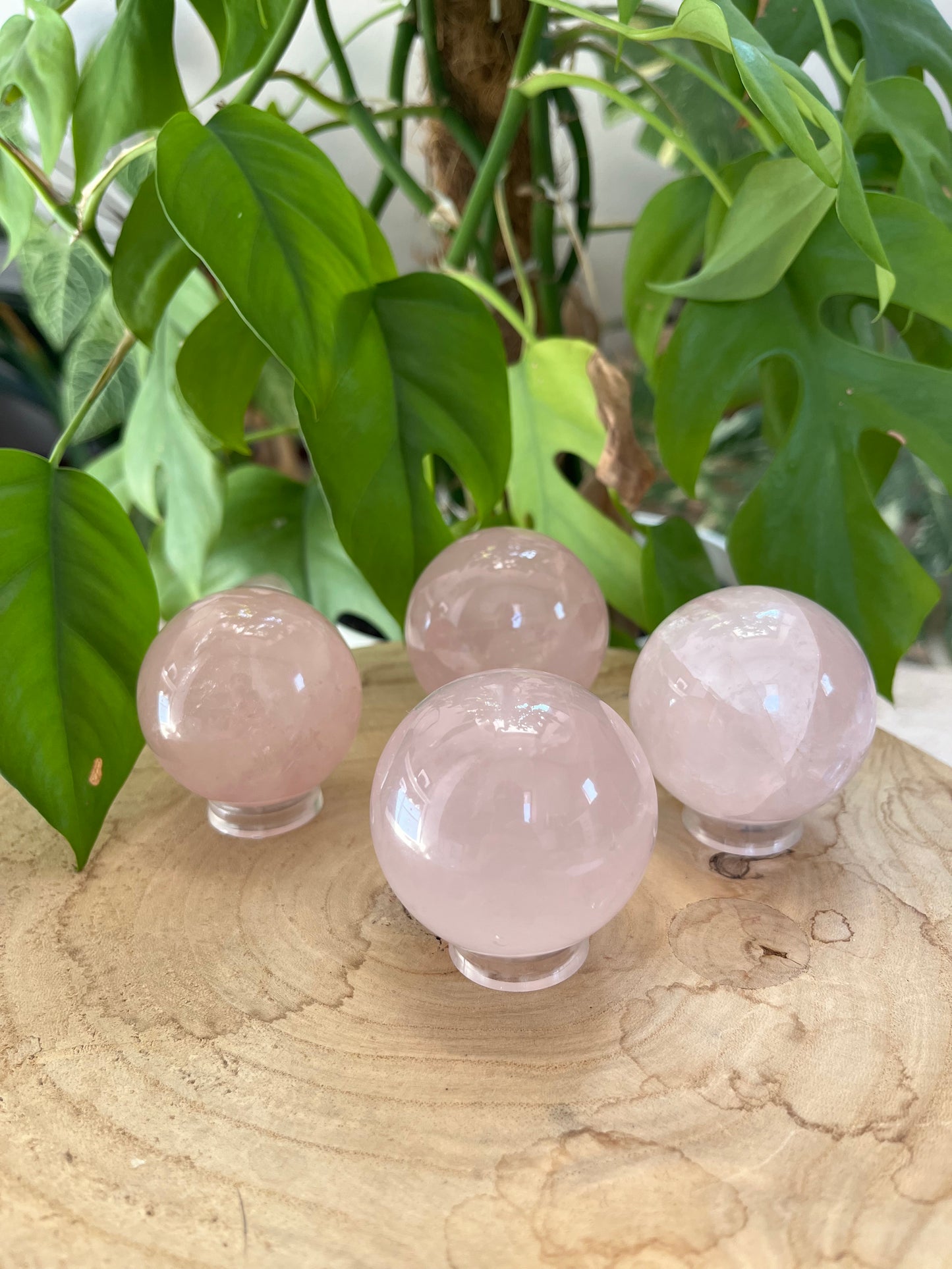 Rosenquarz Kugel 4,8 cm – Edelstein für Liebe & Harmonie