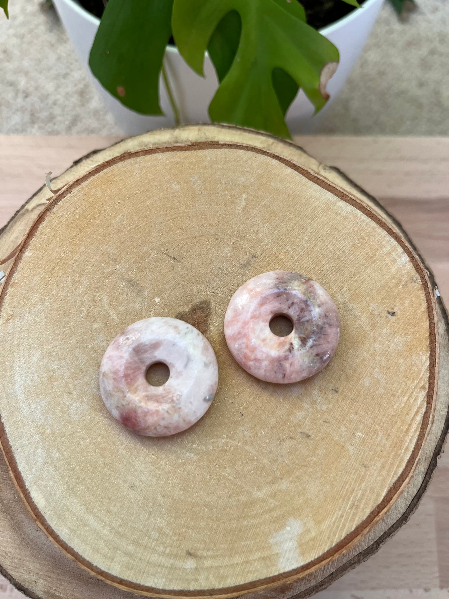 Baryt Donut 3 cm – Klarheit & Ruhe