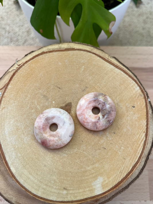 Baryt Donut 3 cm – Klarheit & Ruhe