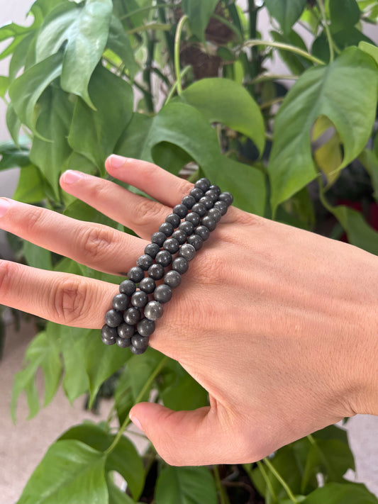 Pyrit Kugelarmband 6 mm – Edelstein Schmuck für Schutz & Selbstbewusstsein