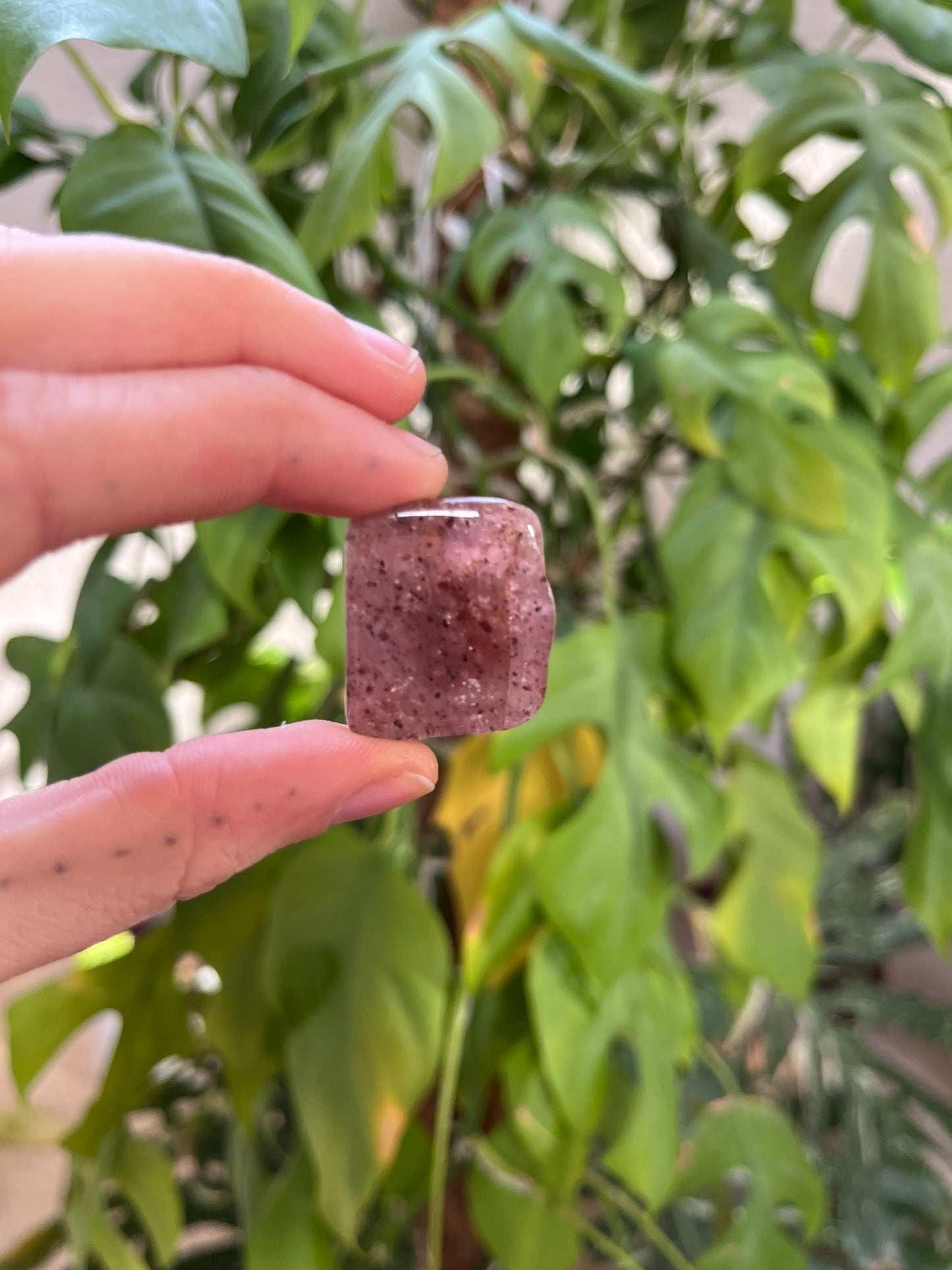 Hilutit Trommelstein gebohrt – Erdung & Tiefe