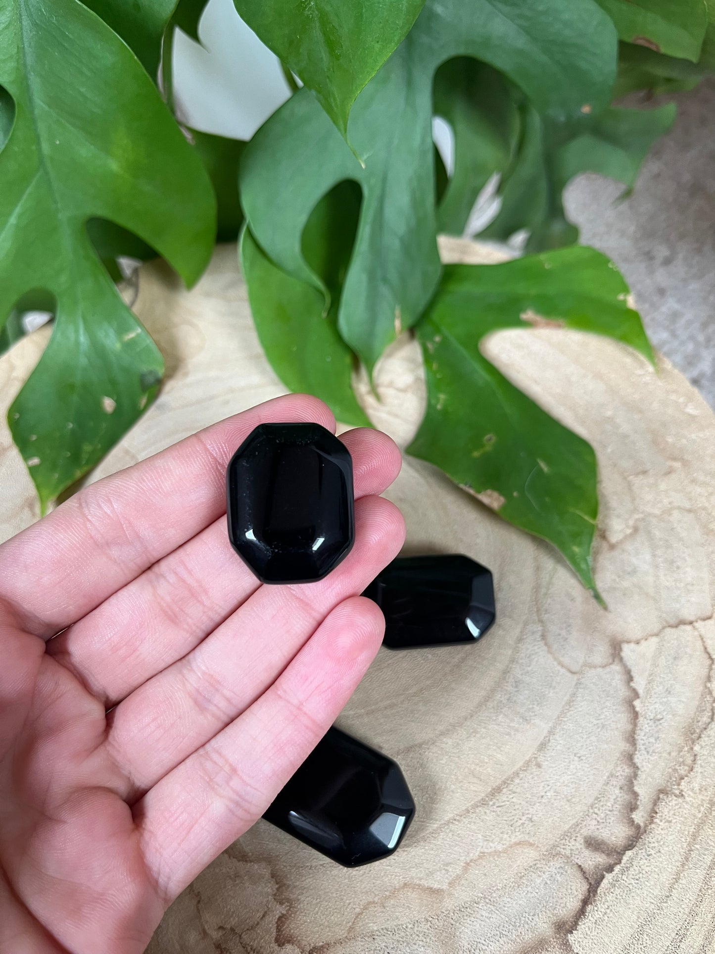 Obsidian Auflegestein