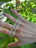 Aquamarin Armband facettiert 3 mm – Klarheit & Leichtigkeit