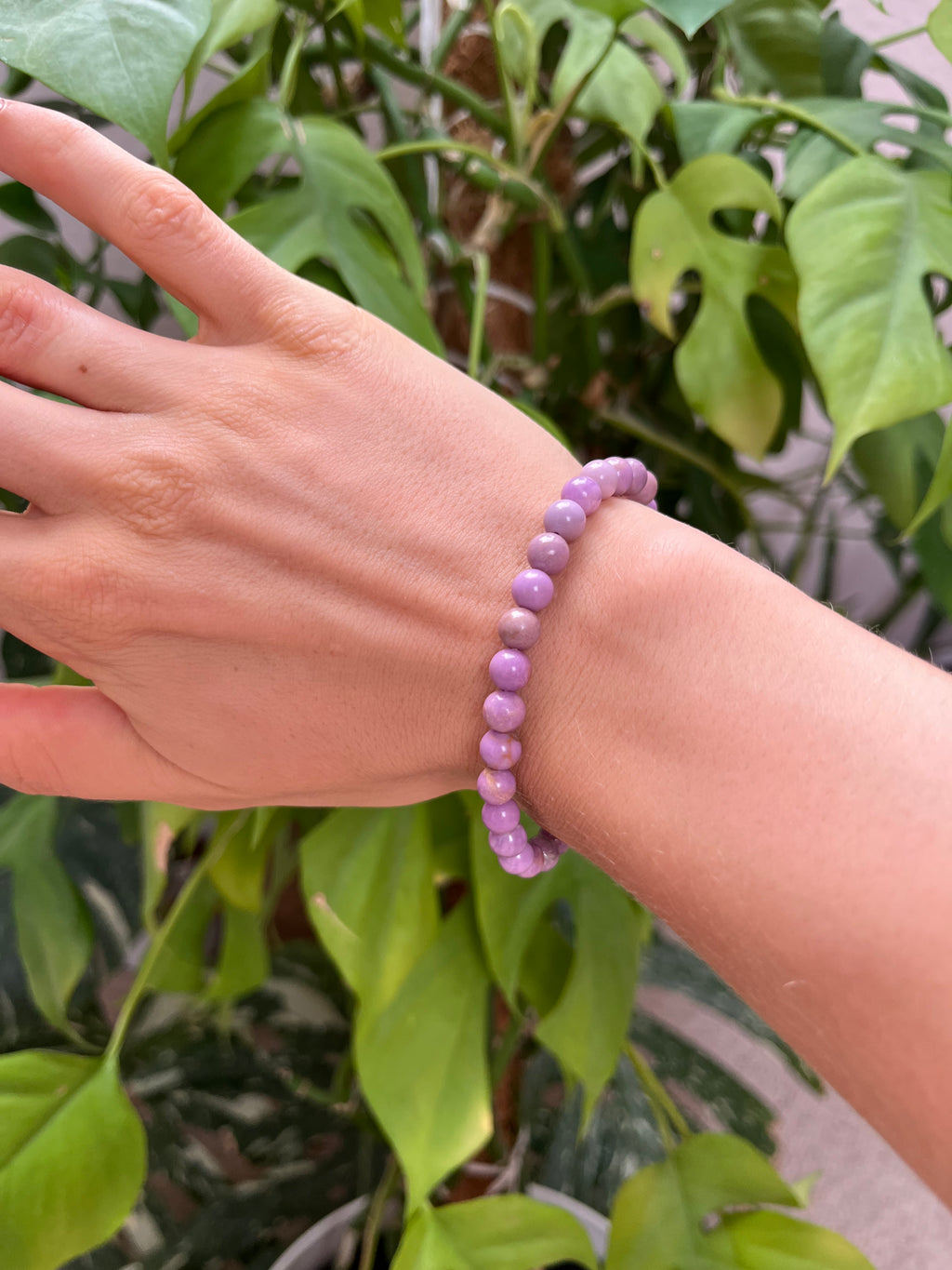 Phosphorsiderit Armband 6mm