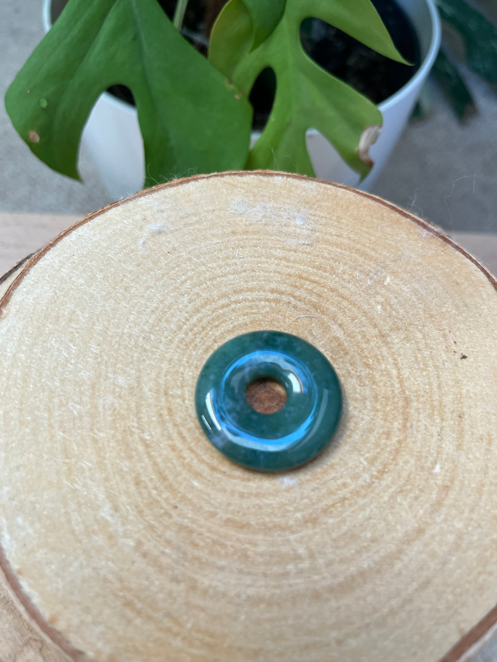 Heliotrop Donut 3 cm – Erdung & Vitalität