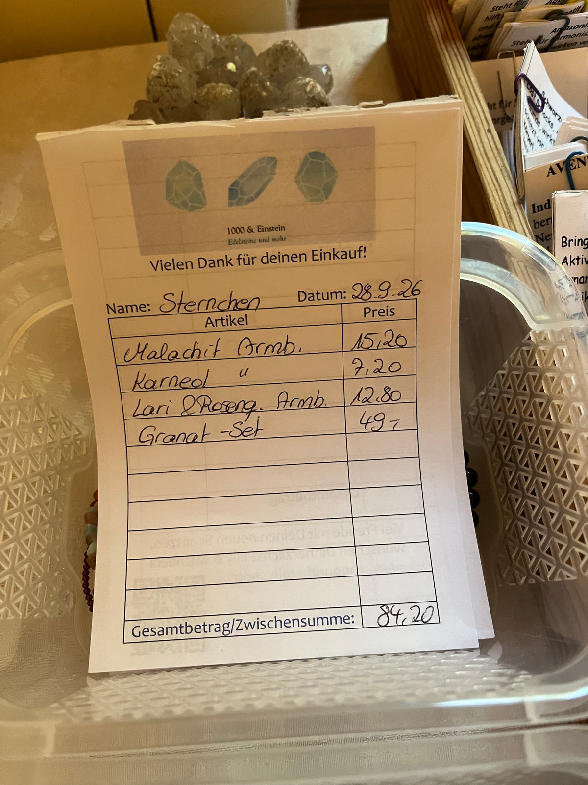Sternchen Live Sale 28.09.27